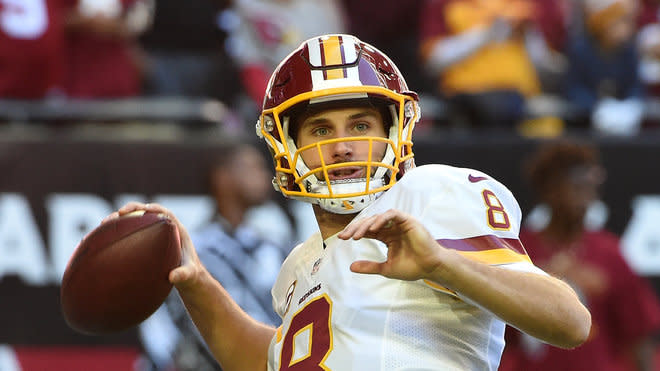 Kirk Cousins trägt seit 2012 das Trikot der Washington Redskins