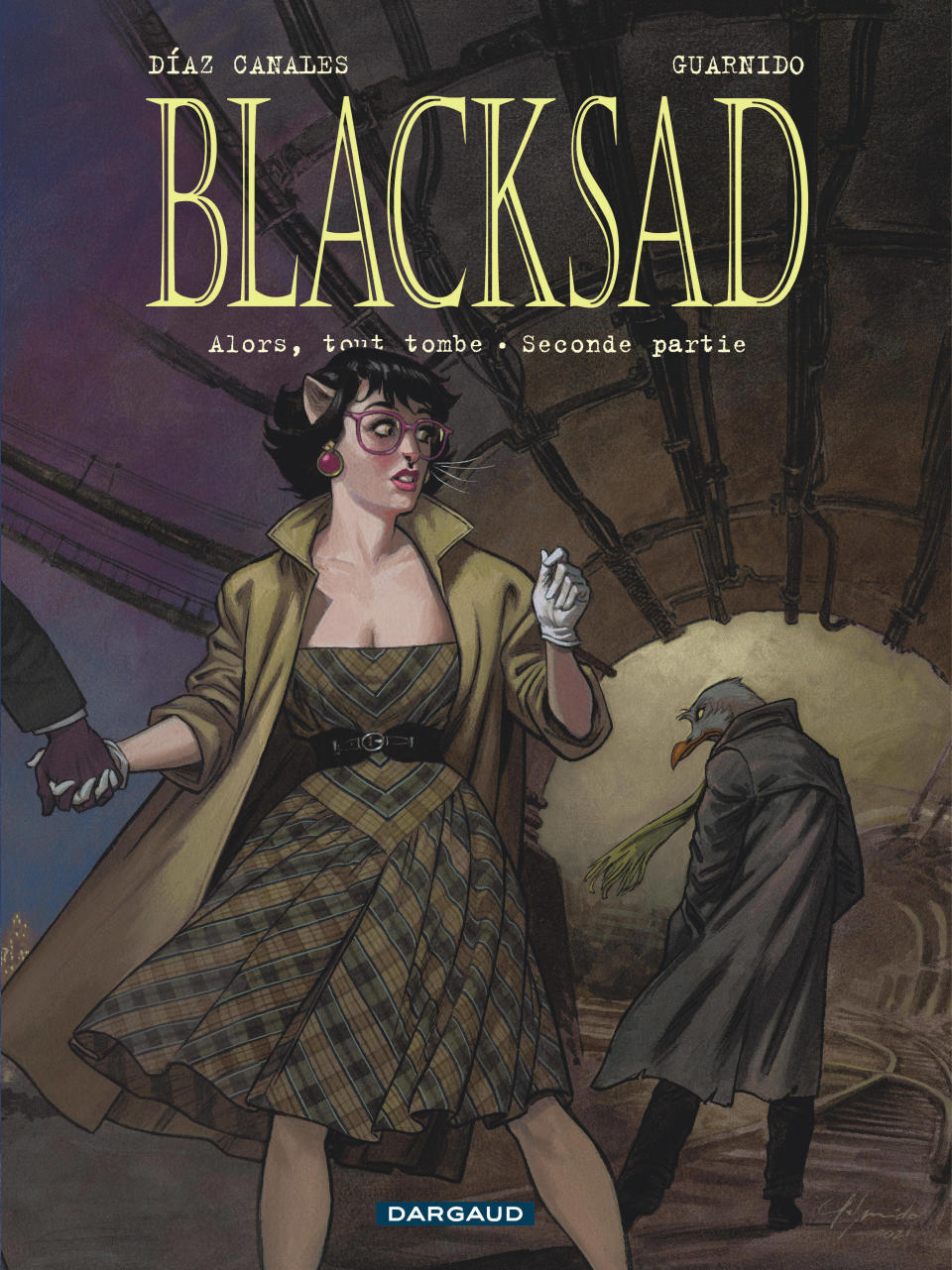 « Blacksad, Alors tout tombe - Seconde partie », de Diaz Canales et Juan Guarnido