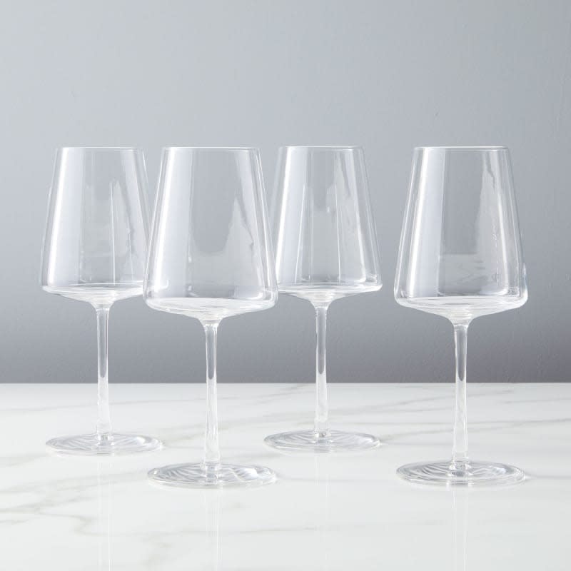 Horizon Lead-Free Crystal White Wine Glass, Set of 4