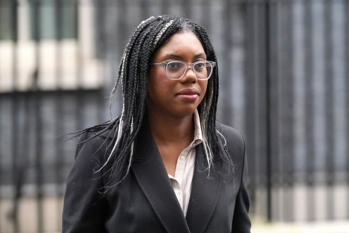 Trade Secretary Kemi Badenoch had to fend off questions about the trade deal (Jonathan Brady/PA) (PA Wire)