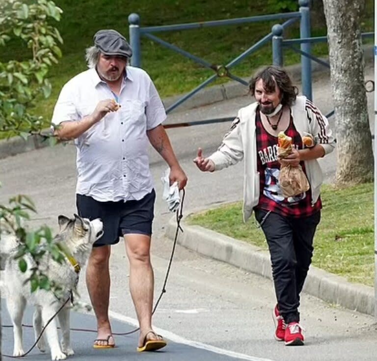 Pete Doherty y Rafa, baterista de The Puta Madres