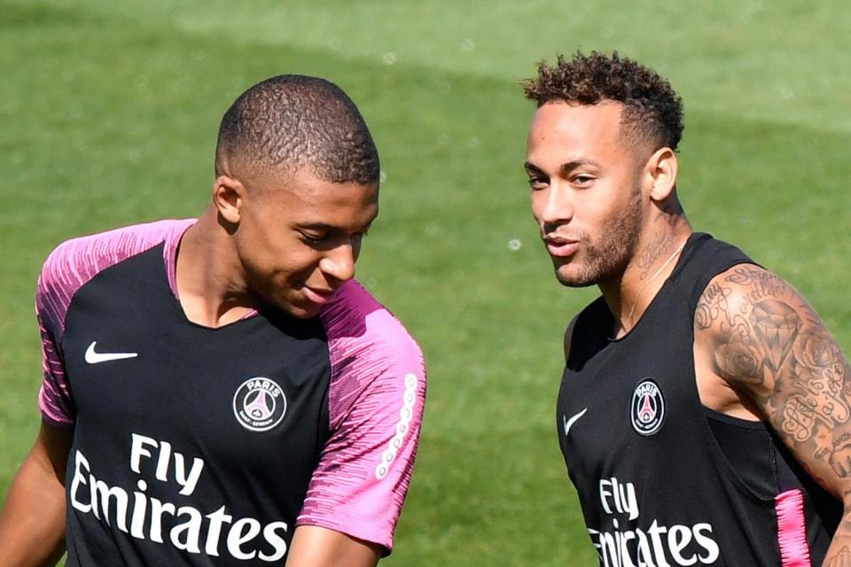 Targets: Kylian Mbappe and Neymar: AFP/Getty Images