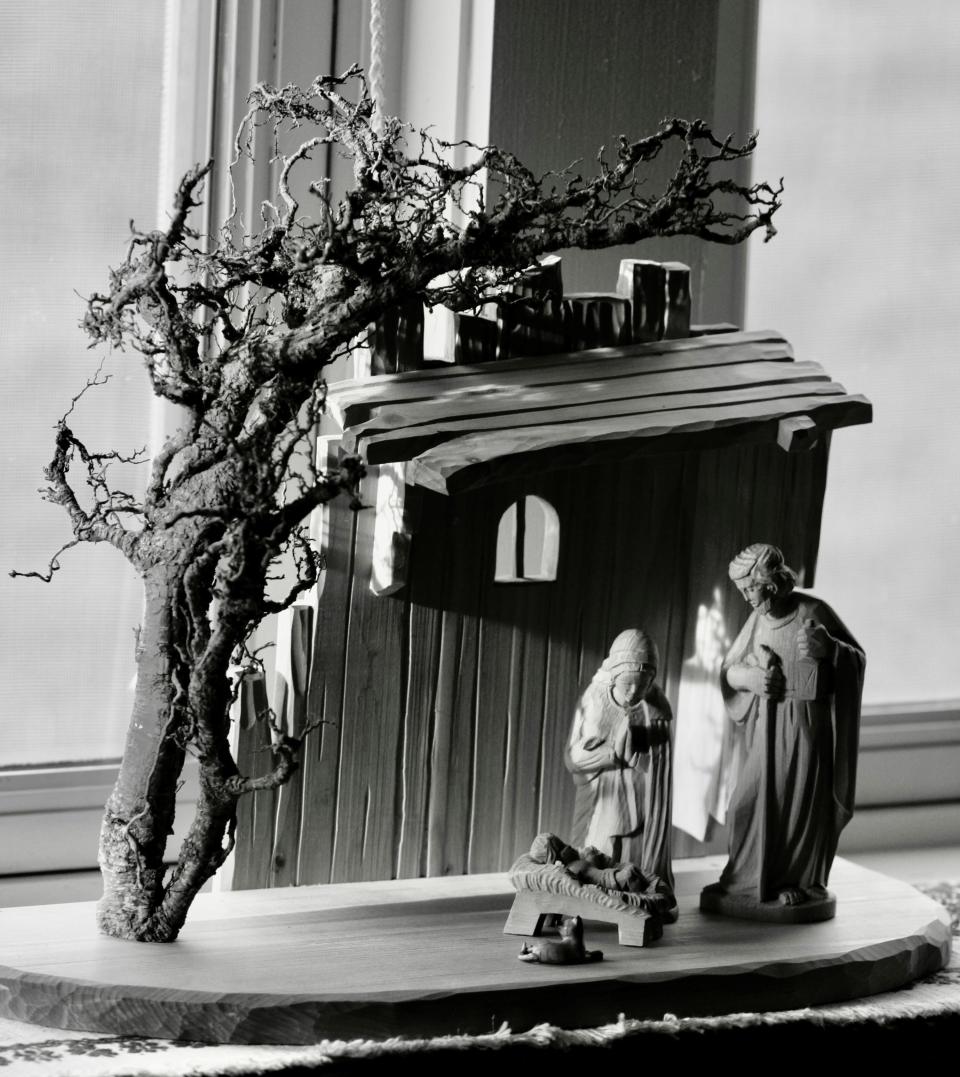 A Nativity at Kurt Ullrich's home