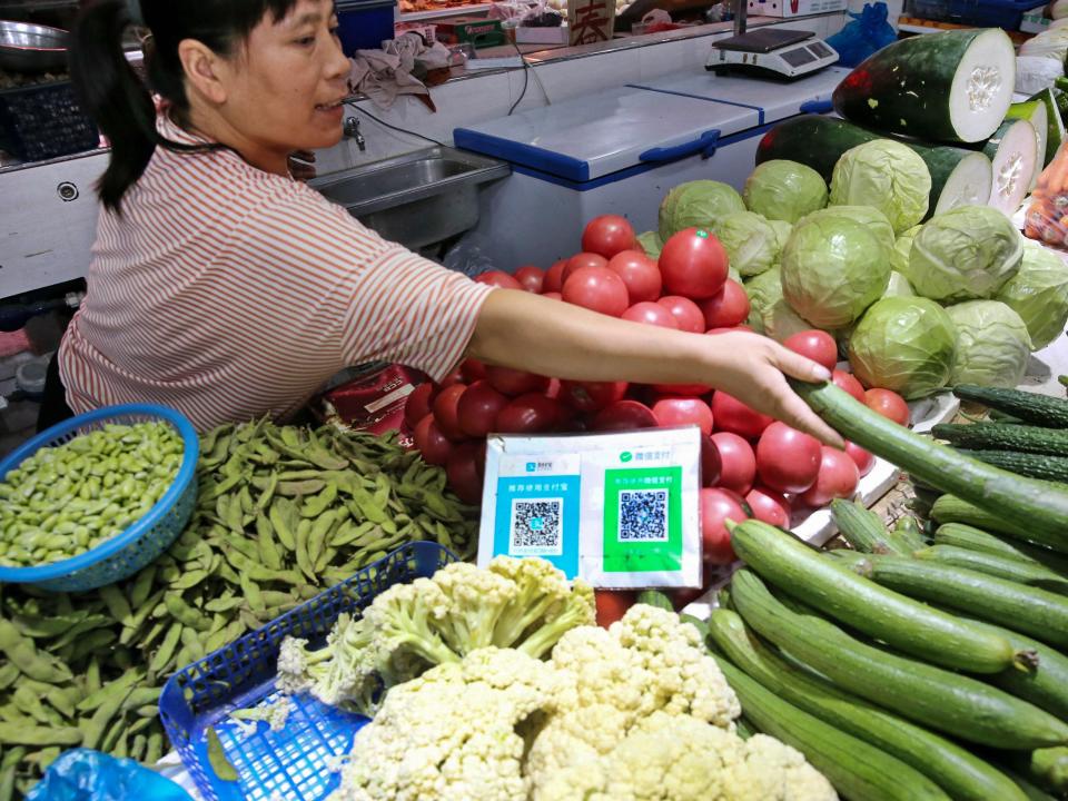 WeChat grocer