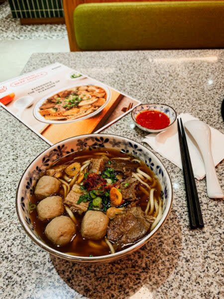 Tangkak Beef Noodle House - Noodle dish