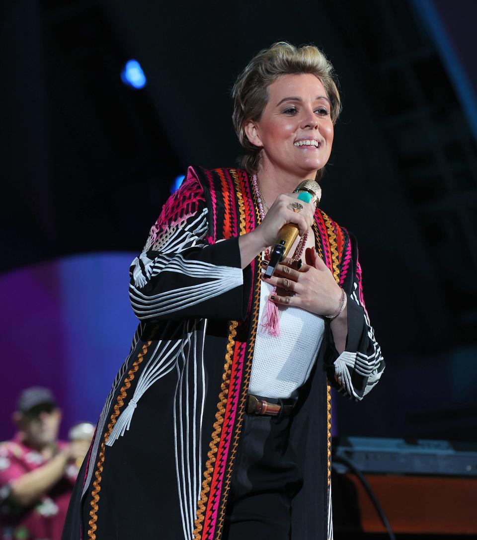 Brandi Carlile performs at "Keep The Party Going: A Tribute To Jimmy Buffett."