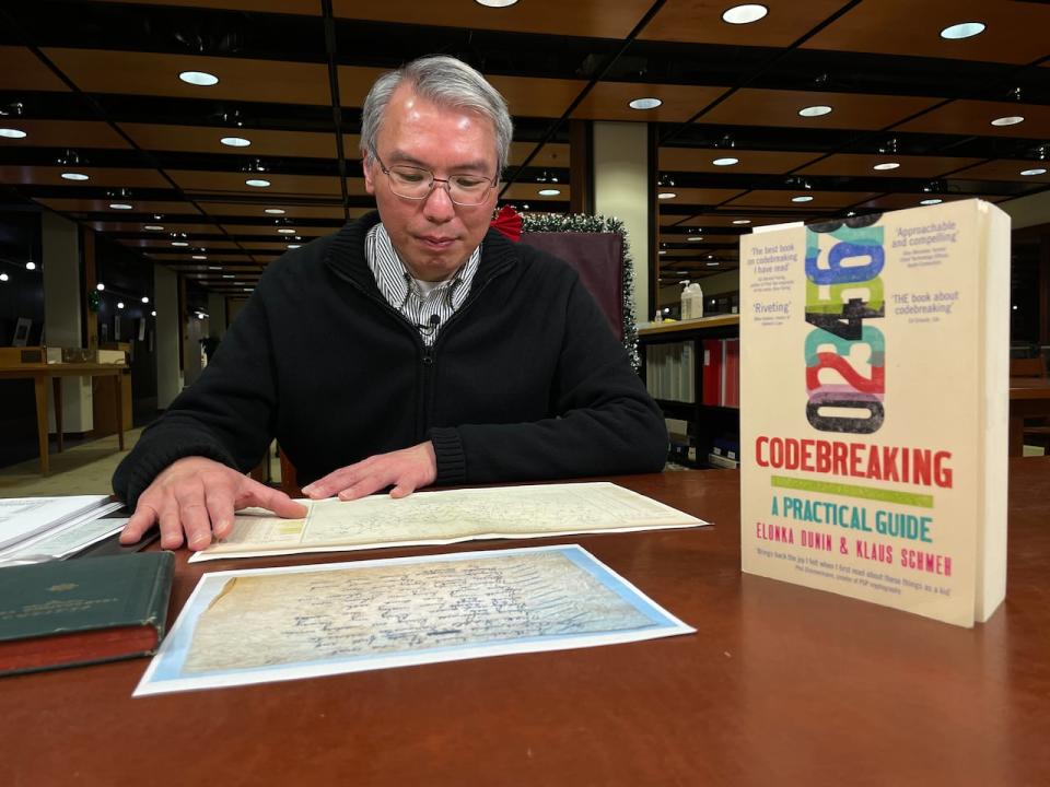 Wayne Chan researched dozens of university and government agency archives to find a 1892 U.S. military code book to crack the Silk Dress cryptograph.