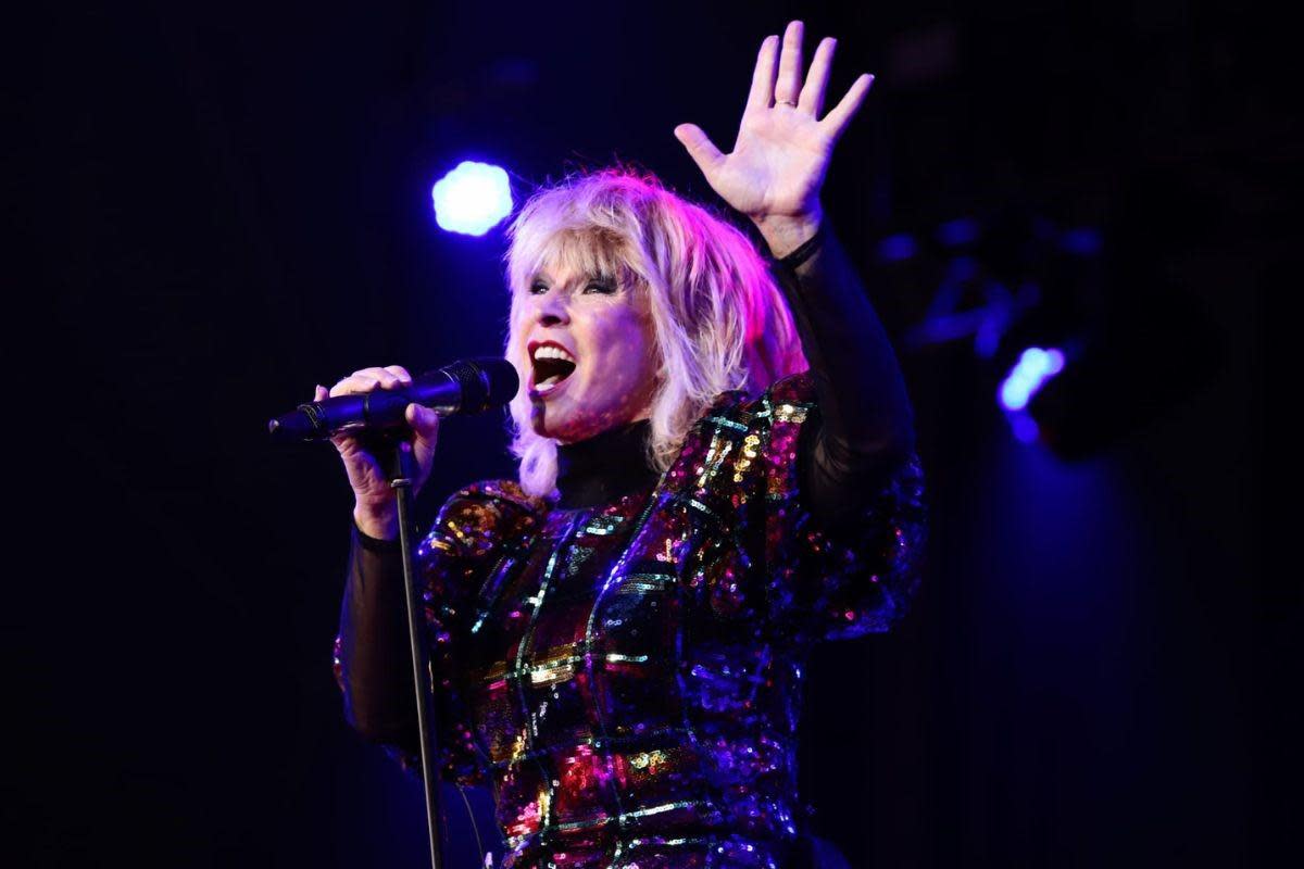 Toyah performed live in the Big Top. <i>(Image: Paul Blackley/IWCP)</i>