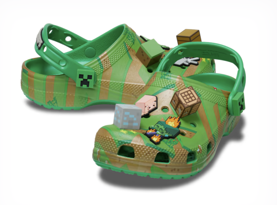 Crocs, Minecraft, clogs, collaboration