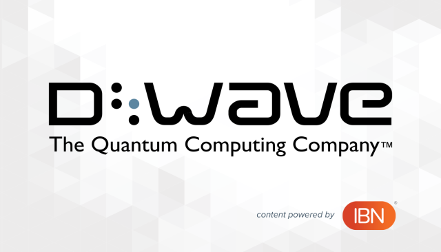 D-Wave Supports Near-Term Quantum Development Highlighted in