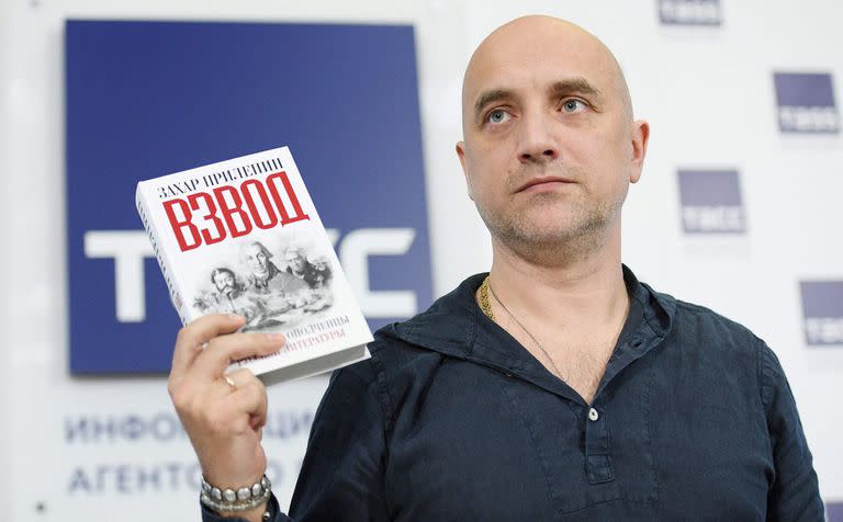 (Archivo) El escritor ruso Zakhar Prilepin