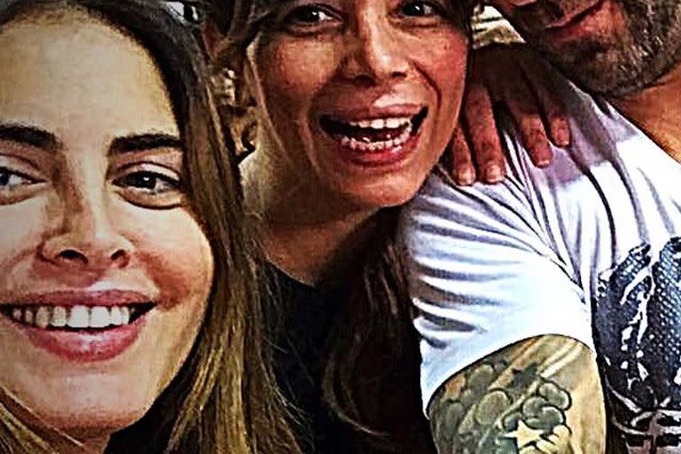 Silvina Luna con Ximena Capristo y Gustavo Conti, una amistad que nació en Gran hermano