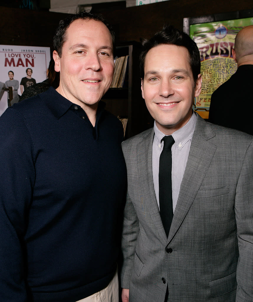 I Love You Man LA premiere 2009 Jon Favreau Paul Rudd