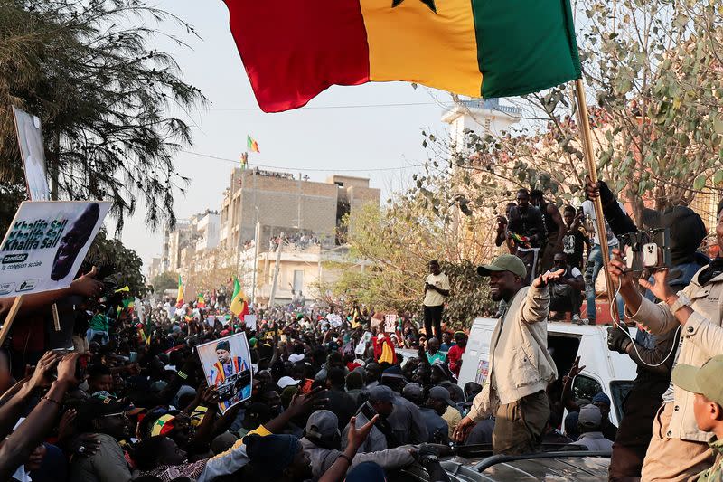 Thousands of Senegal opposition supporters gather for three-day protest