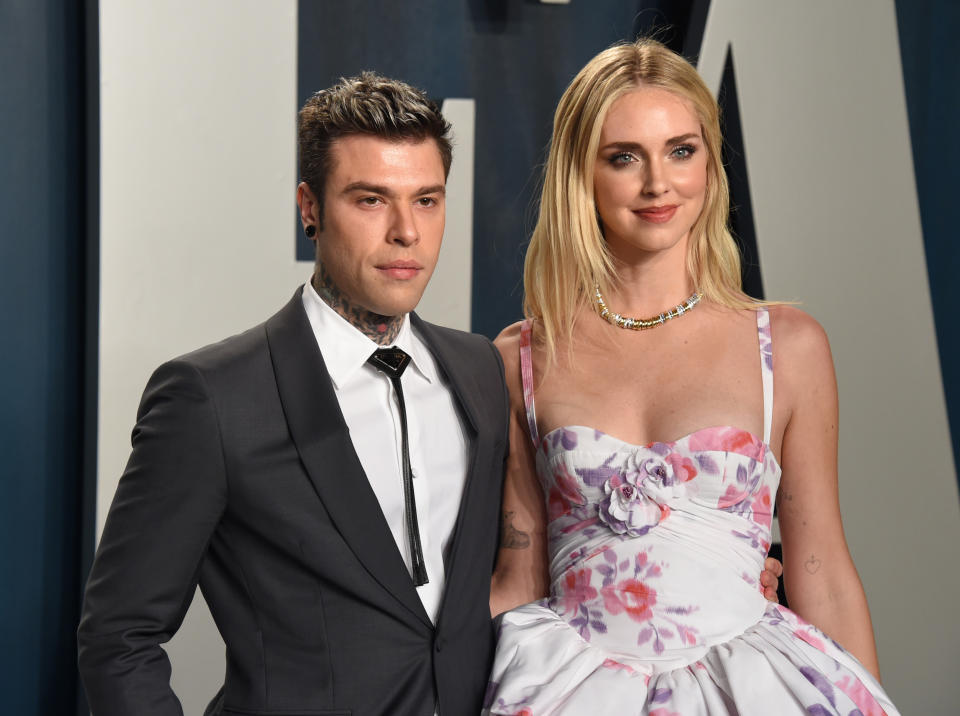 Fedez e Chiara Ferragni (Photo by John Shearer/Getty Images)