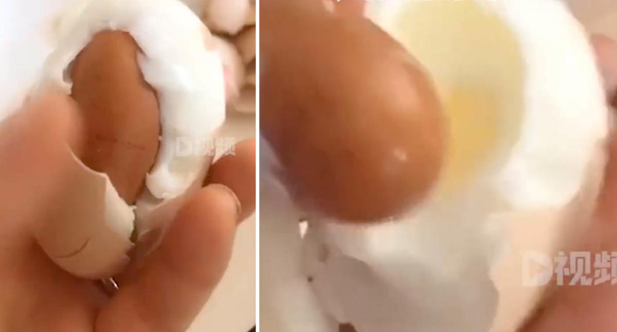 Never Eating Chicken Again': Cooked Chicken With Egg Inside Stuns