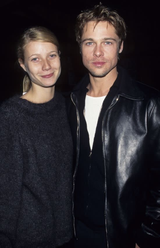 Gwyneth Paltrow y Brad Pitt