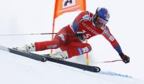 Alpine Skiing - FIS Alpine Skiing World Cup - Men's Alpine Super G - Kitzbuehel, Austria - January 19, 2018. Aksel Lund Svindal of Norway in action. REUTERS/Dominic Ebenbichler