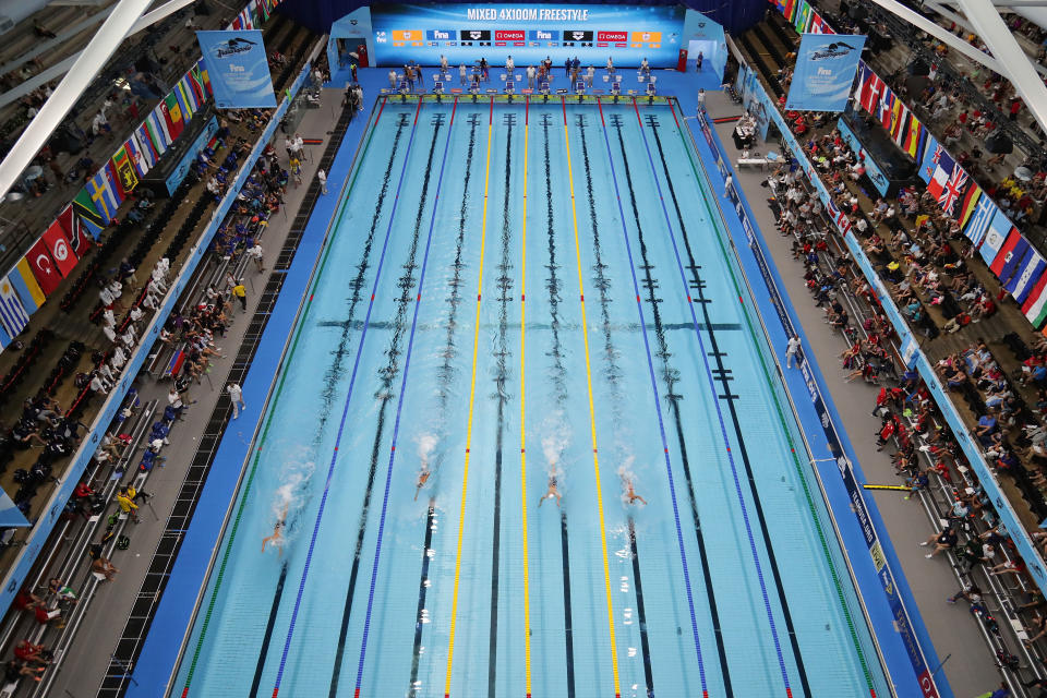 Young American swimmers have been abused under USA Swimming’s watch for decades, according to a recent report. (Getty)
