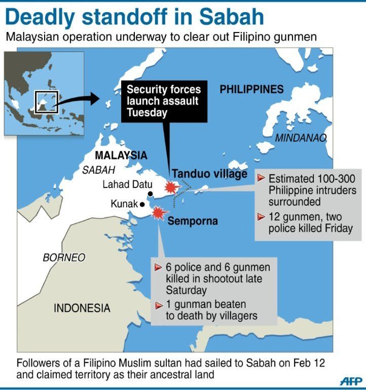 Deadly standoff in Sabah