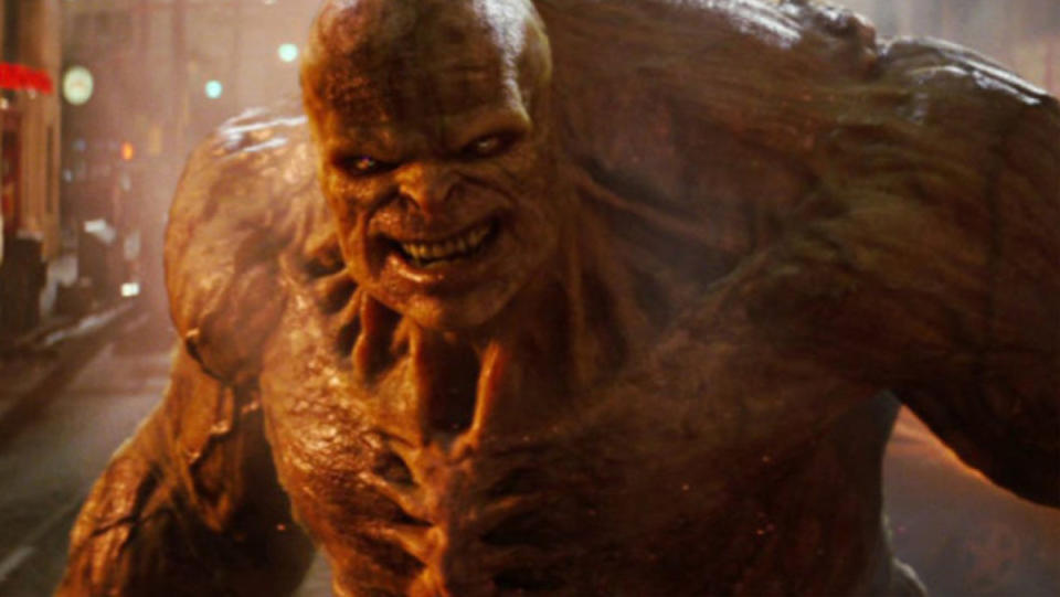 The monstrous Abomination, as he appeared in the 2008 film The Incredible Hulk.