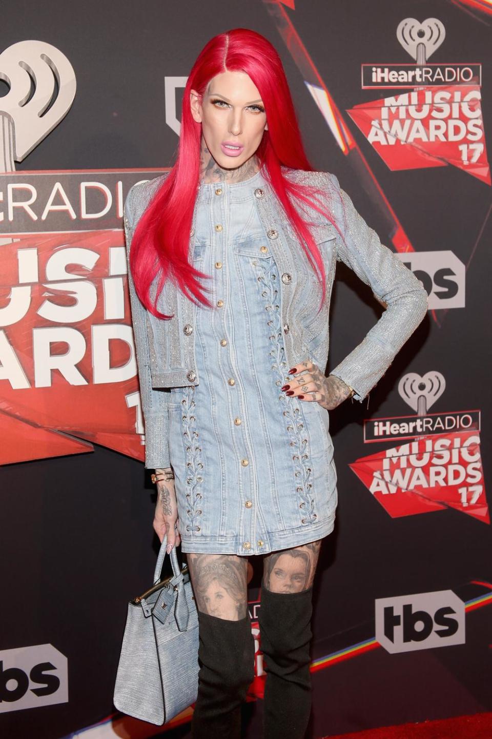 Controversial: Beauty vlogger Jeffree Star (Jesse Grant/Getty)