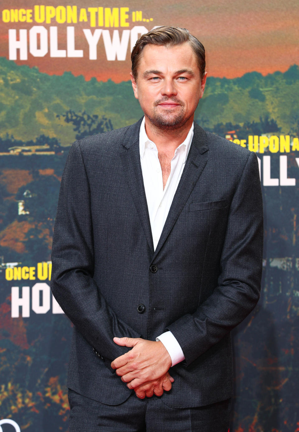 Leonardo DiCaprioattends the premiere of "Once Upon A Time... In Hollywood" at CineStar on August 01, 2019 in Berlin, Germany