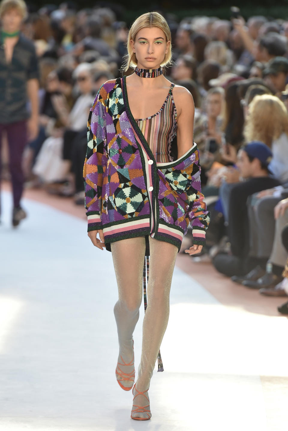 Hailey Baldwin at Missoni