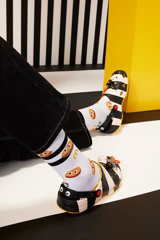 <p>McDonald's</p> McDonald’s and Crocs Drop a Limited Collection Including Grimace Cozy Sandals