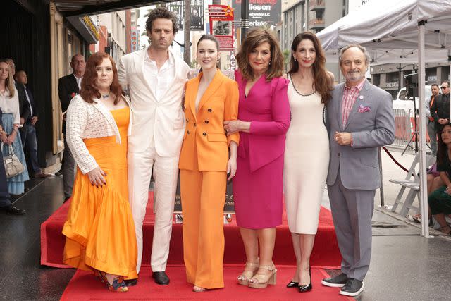 <p>Todd Williamson/JanuaryImages</p> The cast of 'The Marvelous Mrs. Maisel'