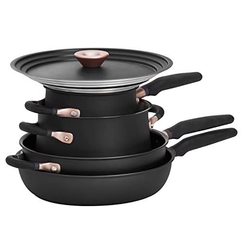 6) Accent Series Essential Cookware Set