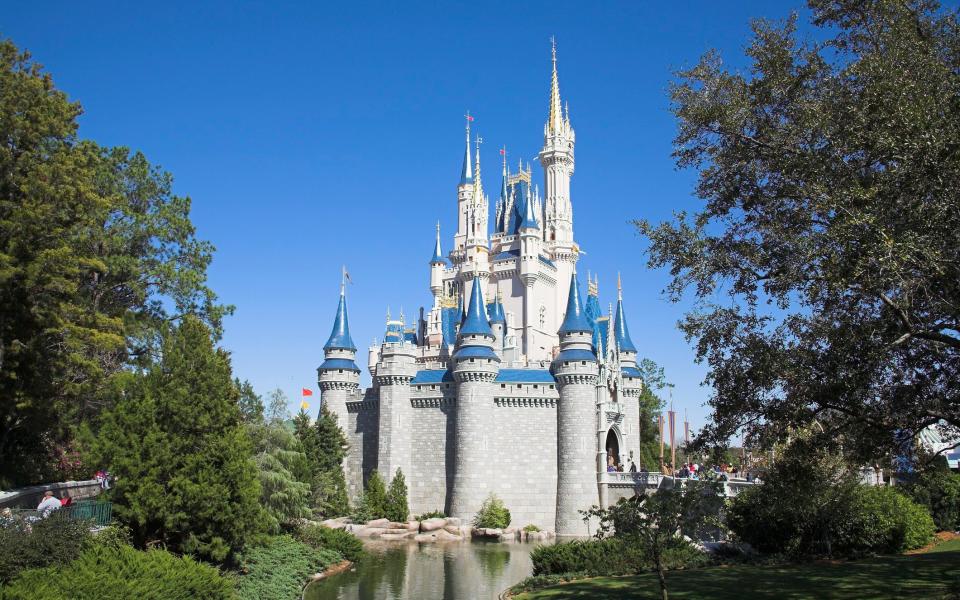 Cinderella Castle, Magic Kingdom, Disney World, Orlando, Florida - Getty