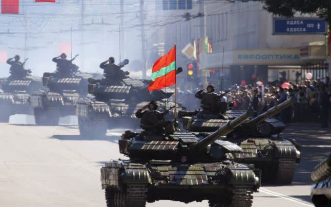 Transnistria cuenta con un pequeño ejército apoyado por las tropas rusas (Adevarul.Ro)
