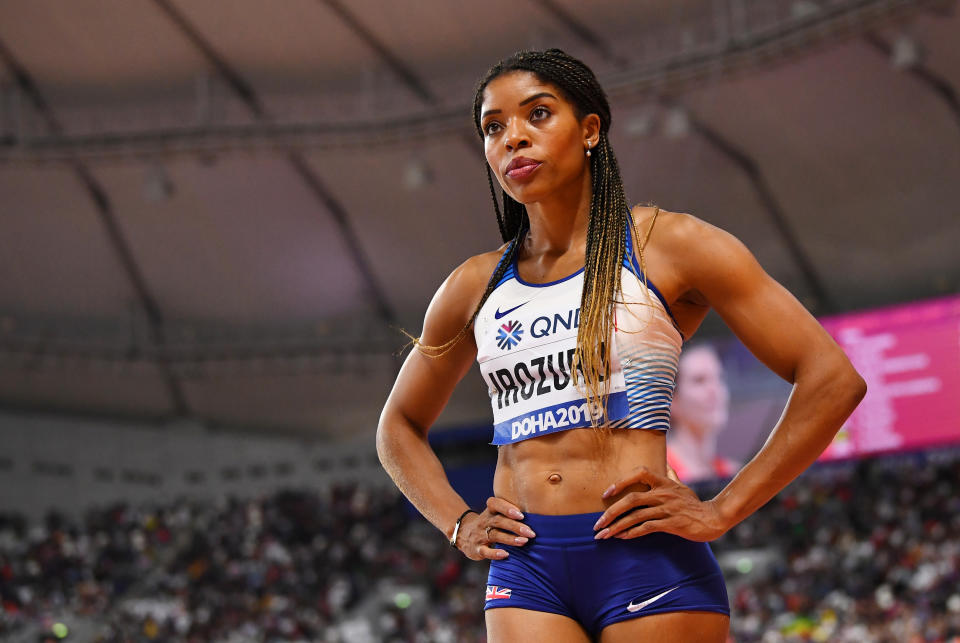Britain's Abigail Irozuru finished seventh at the 2019 World Athletics Championships in Doha REUTERS/Dylan Martinez