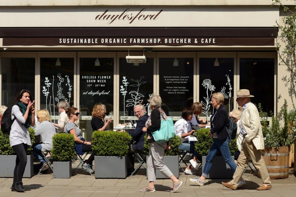 Hubs like Daylesford Organic and Natoora in Sloane Square make sustainability a great pleasure (Daniel Lynch)