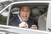 Prince William engages with onlookers on his final day touring Canada’s west coast. Photo: REX/Shutterstock