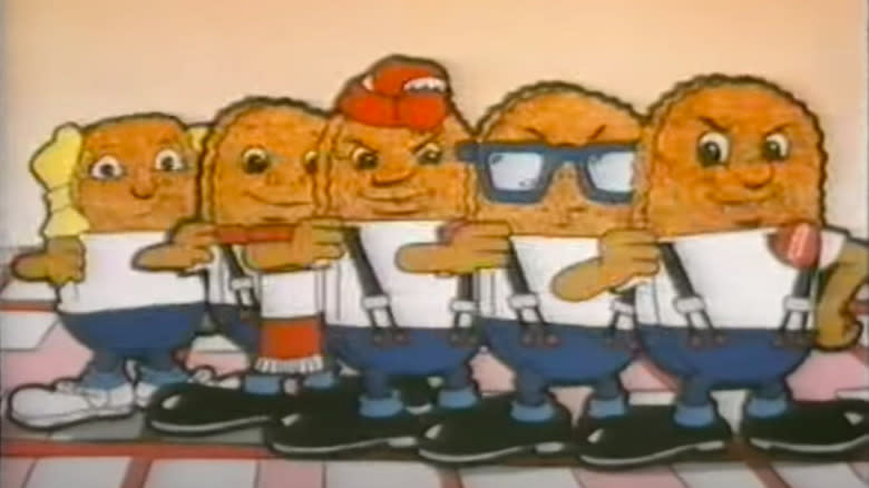 The five members of the Weetabix gang