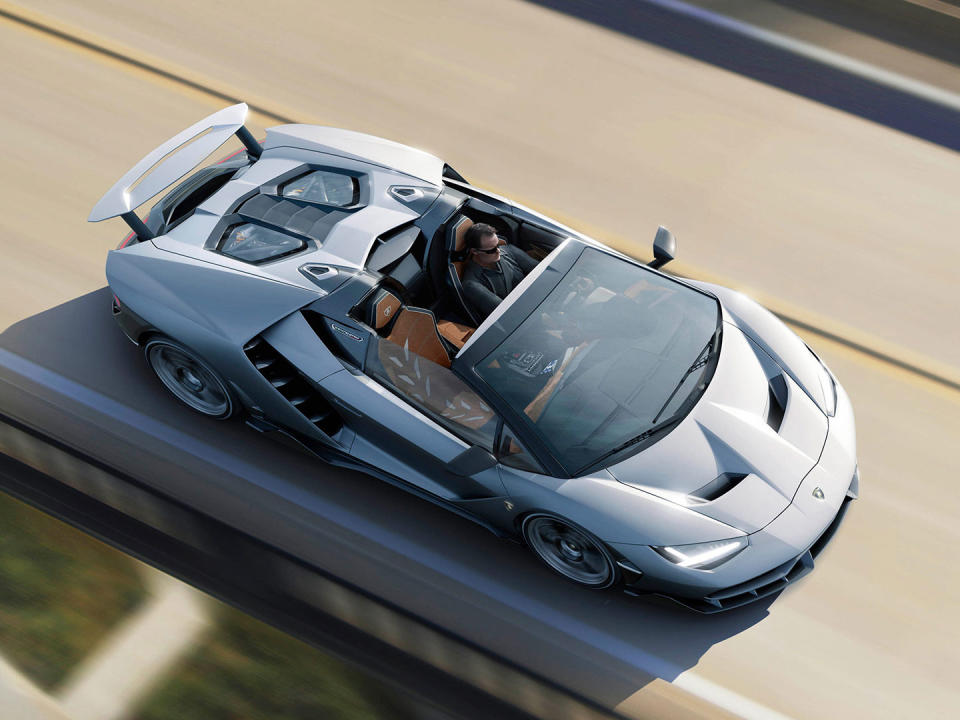 <p>One-third of a Lamborghini Centenary Roadster ($2.5 million) (The Drive) </p>