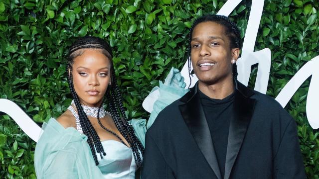 Rihanna & A$AP Rocky Spent Christmas Together in Barbados