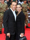 <p>The action star and his wife have been married and divorced twice, but they’re still making it work –- as of this moment, at least. He first married the bodybuilder in 1987, but they divorced in 1992, after having two kids. In 1999, it was déjà vu all over again when the couple married, then split in early 2015. But by the summer, Van Damme said his relationship with Gladys was back on. “The JCVD family is still strong,” the four-times divorced star told <i>TMZ</i>. “The kids are strong, <a rel="nofollow noopener" href="http://www.tmz.com/2015/05/31/jean-claude-van-damme-divorce-wife-reconciliation-video/" target="_blank" data-ylk="slk:the wife is strong;elm:context_link;itc:0;sec:content-canvas" class="link ">the wife is strong</a>. There’s so much divorce around the world and it’s very bad for the children.” (Photo: Anthony Harvey/Getty Images) </p>