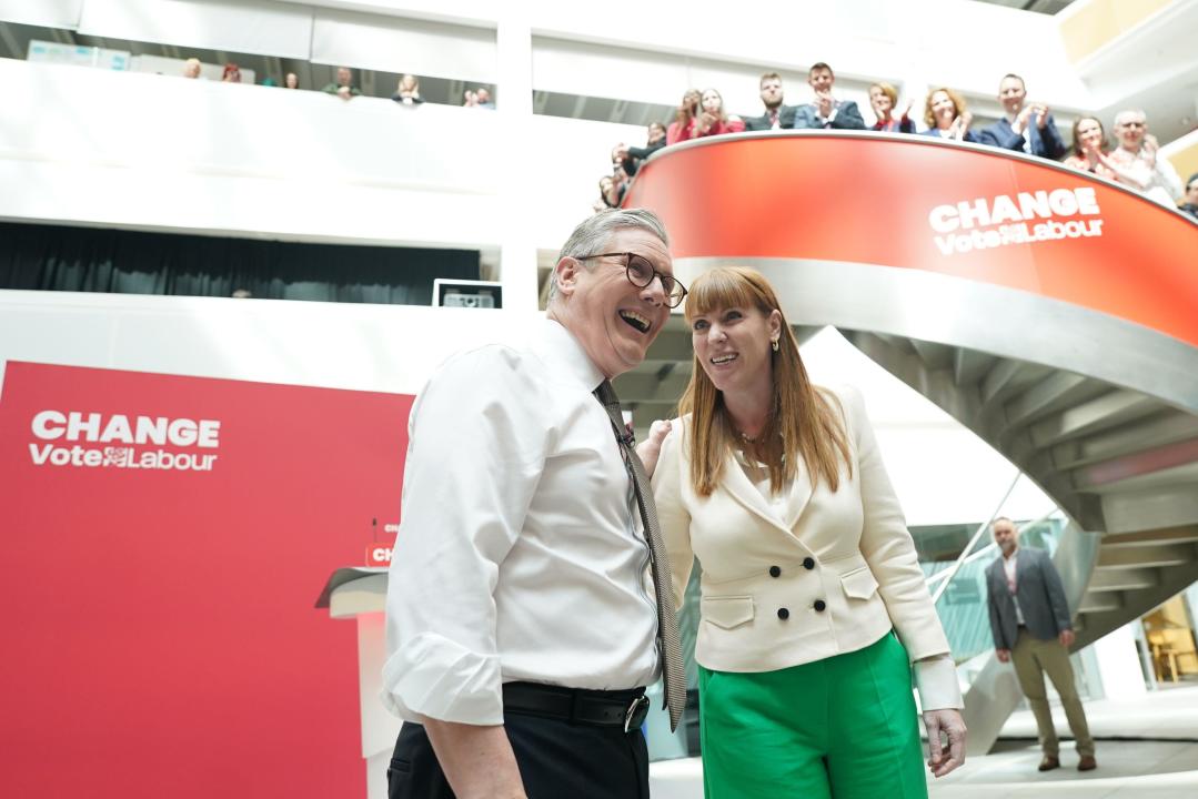 Labour Party leader Sir Keir Starmer launches his party's manifesto at Co-op HQ in Manchester, while on the General Election campaign trail. Picture date: Thursday June 13, 2024.