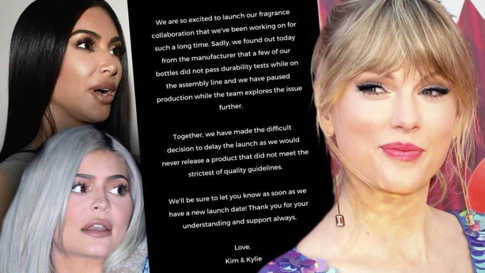 <p>Swifties, rejoice! Kim Kardashian has delayed her perfume launch date, leaving April 26 open for Taylor Swift Day! Twitter was on fire after the KKW founder revealed her perfume collaboration with Kylie Jenner would launch the same day as Swift’s highly-anticipated new music. Many speculated she was reigniting their feud, but that all came to […]</p> <p>The post <a rel="nofollow noopener" href="https://theblast.com/taylor-swift-kim-kardashian-perfume-launch-change-date/" target="_blank" data-ylk="slk:Taylor Swift Wins After Kim Kardashian Changes Perfume Launch Date;elm:context_link;itc:0;sec:content-canvas" class="link ">Taylor Swift Wins After Kim Kardashian Changes Perfume Launch Date</a> appeared first on <a rel="nofollow noopener" href="https://theblast.com" target="_blank" data-ylk="slk:The Blast;elm:context_link;itc:0;sec:content-canvas" class="link ">The Blast</a>.</p>