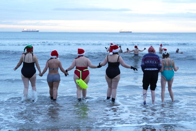 Christmas Day swim 2023