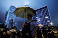 Civil servants attend a rally to support the anti-extradition bill protest in Hong Kong