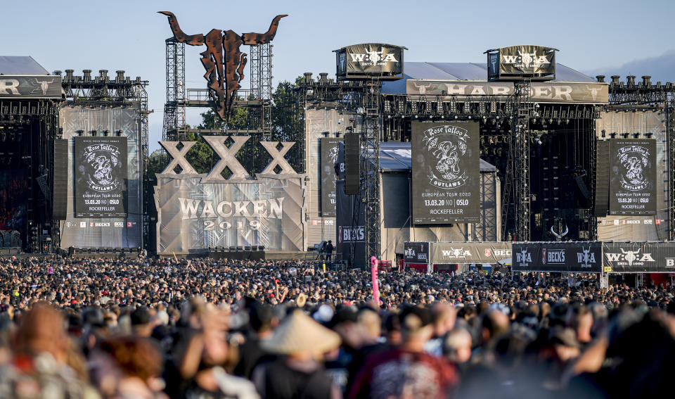 Wacken-Festival im August 2019:  In den vergangenen Jahren haben jeweils etwa 75 000 Metalfans die Veranstaltung im Norden besucht. (Bild: Getty)