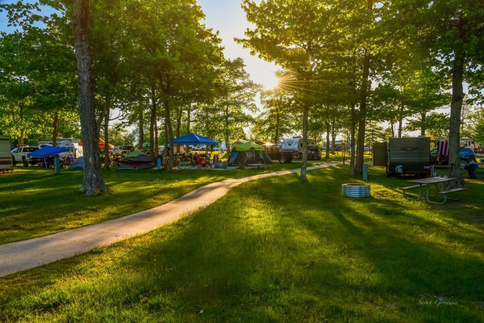 Muskallonge Lake State Park