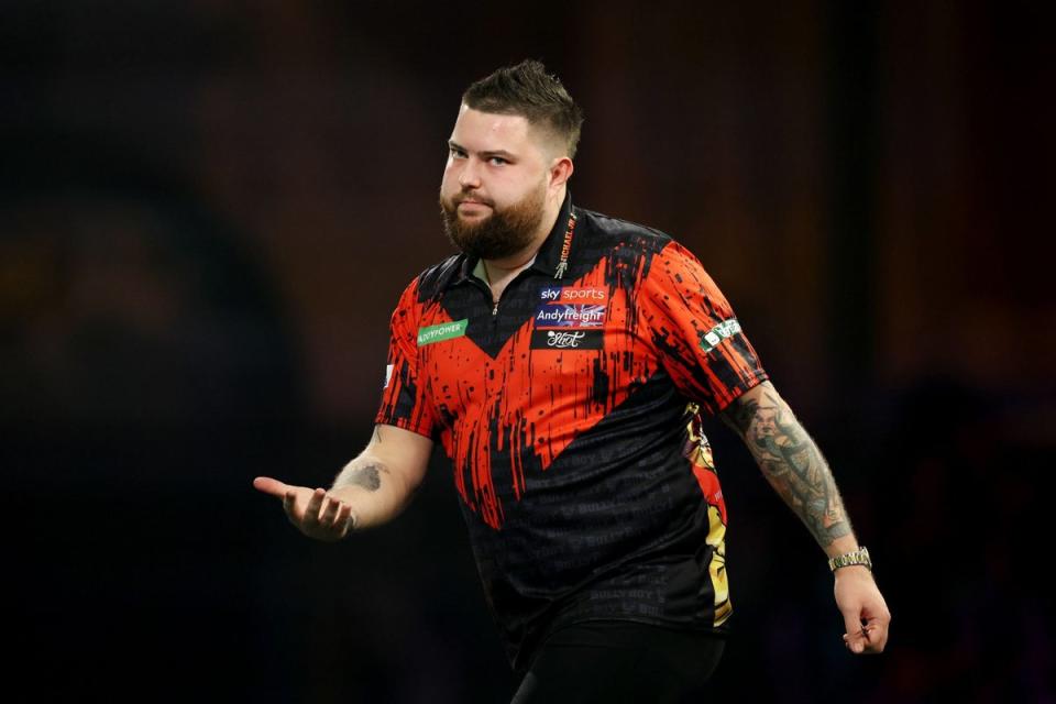 Michael Smith failed to defend his crown (Getty Images)