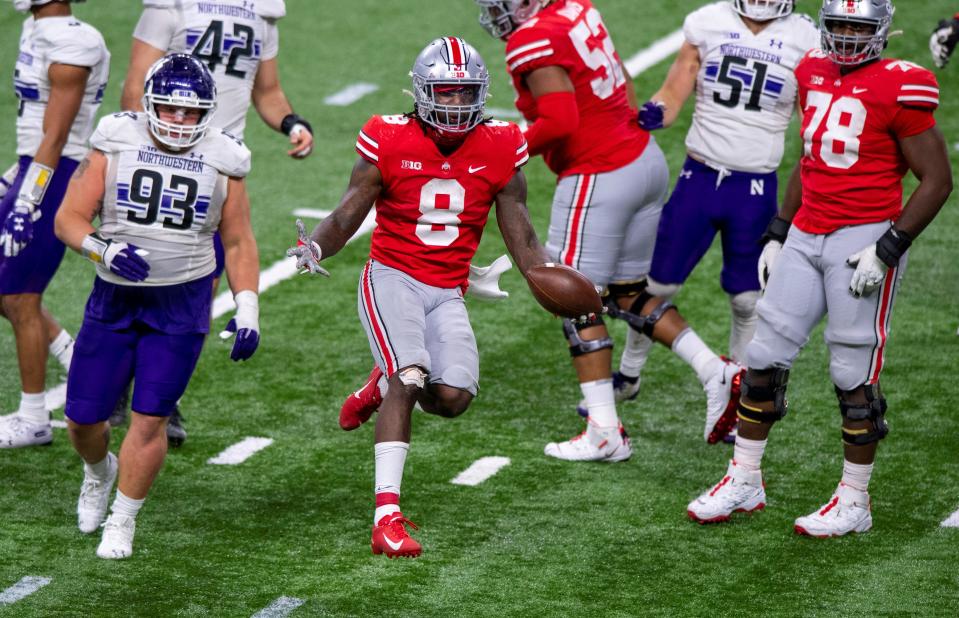 Ohio State football names Players of the Game for B1G Championship