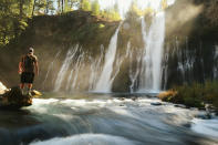 <p>Burney Falls at McArthur-Burney Falls State Park north of Burney, Calif. (Photo: James/Meyer/EyeEm/Getty Images) </p>