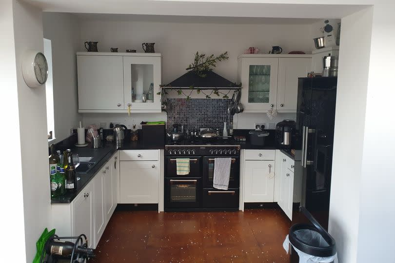 The kitchen appears to be intact -Credit:Pugh Auctions